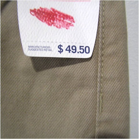 NEW NAUTICA KHAKI PANTS 40X32 - Picture 4 of 12